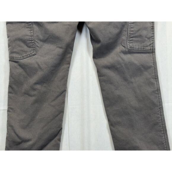 Carhartt Women’s Fleece Lined Relaxed Fit Work Pants 34x28 Brown - Picture 12 of 14